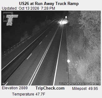 US26 at Run Away Truck Ramp