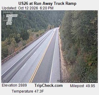 US26 at Run Away Truck Ramp