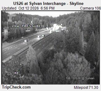 US26 at Sylvan Interchange - Skyline