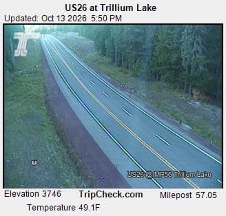 US26 at Trillium Lake