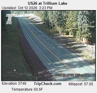 US26 at Trillium Lake