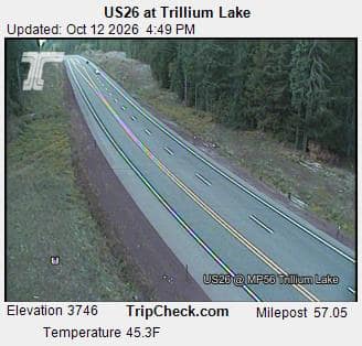 US26 at Trillium Lake