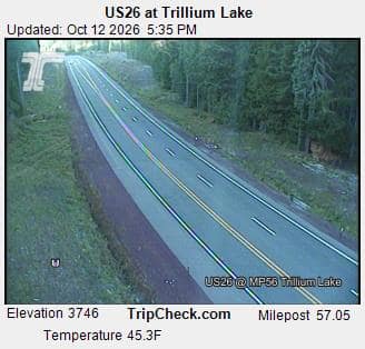 US26 at Trillium Lake