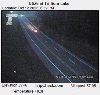 US26 at Trillium Lake
