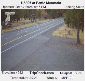 US395 at Battle Mountain