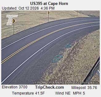 US395 at Cape Horn
