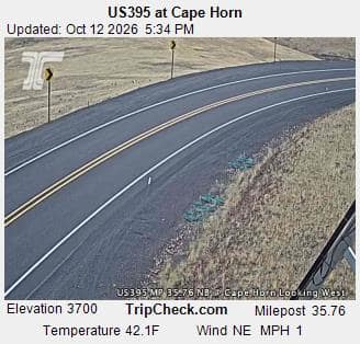 US395 at Cape Horn