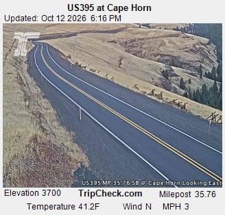 US395 at Cape Horn