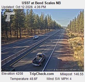 US97 at Bend Scales NB