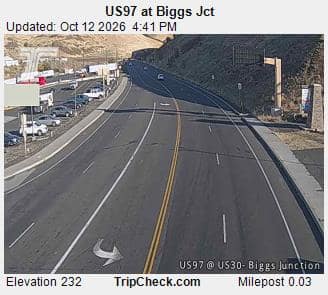 US97 at Biggs Jct