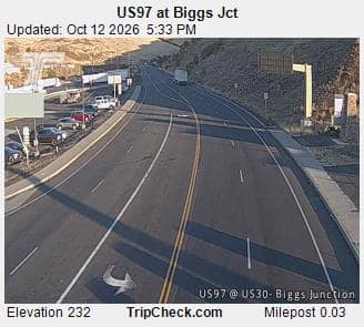 US97 at Biggs Jct