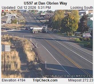 US97 at Dan Obrien Way