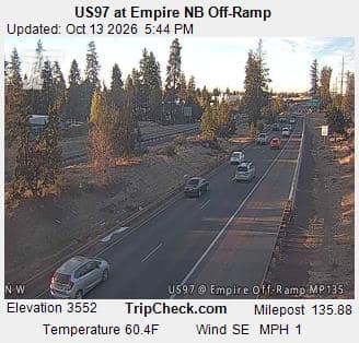 US97 at Empire NB Off-Ramp