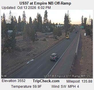 US97 at Empire NB Off-Ramp