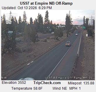 US97 at Empire NB Off-Ramp