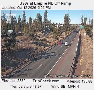 US97 at Empire NB Off-Ramp