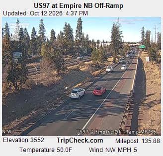 US97 at Empire NB Off-Ramp