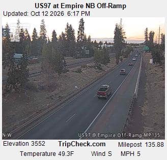 US97 at Empire NB Off-Ramp