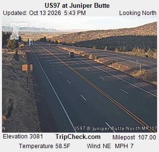 US97 at Juniper Butte
