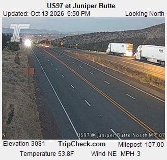 US97 at Juniper Butte