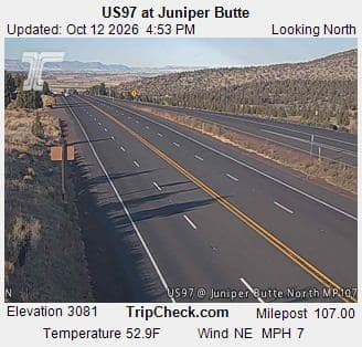 US97 at Juniper Butte
