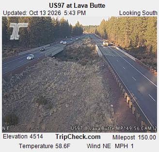 US97 at Lava Butte