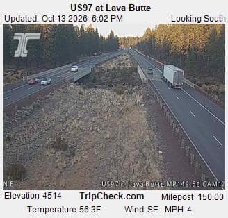 US97 at Lava Butte