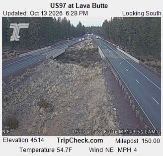 US97 at Lava Butte