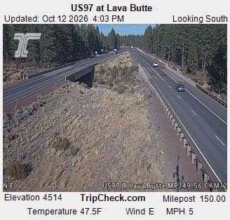 US97 at Lava Butte
