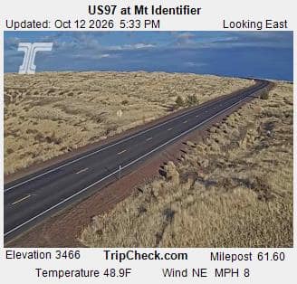 US97 at Mt Identifier