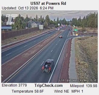 US97 at Powers Rd