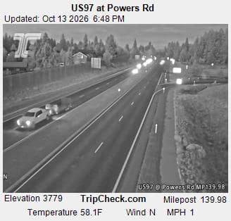 US97 at Powers Rd