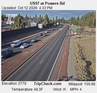 US97 at Powers Rd