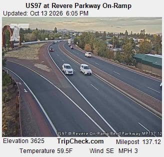 US97 at Revere Parkway On-Ramp