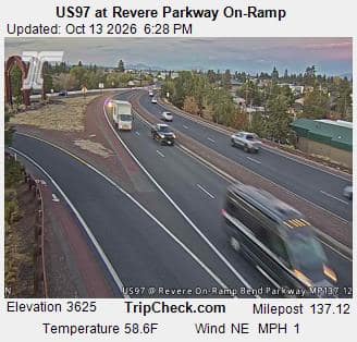 US97 at Revere Parkway On-Ramp