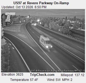 US97 at Revere Parkway On-Ramp