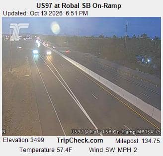US97 at Robal SB On-Ramp
