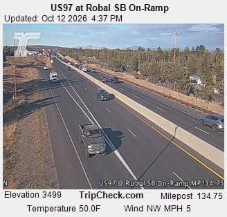 US97 at Robal SB On-Ramp