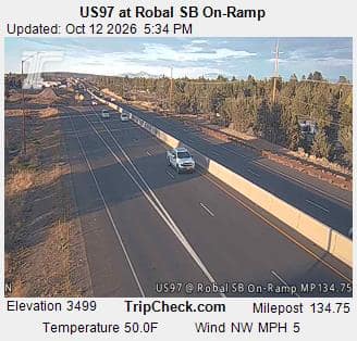 US97 at Robal SB On-Ramp