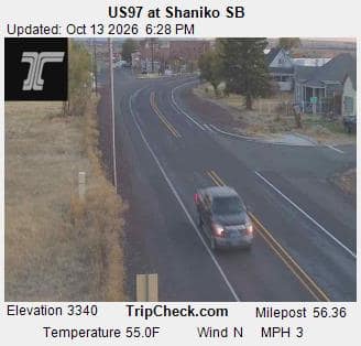 US97 at Shaniko SB