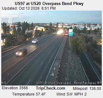 US97 at US20 Overpass Bend Pkwy