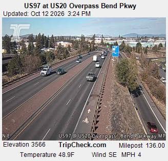 US97 at US20 Overpass Bend Pkwy