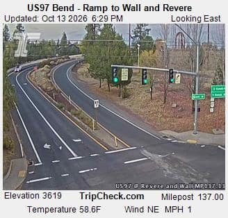 US97 Bend - Ramp to Wall and Revere