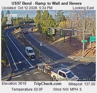 US97 Bend - Ramp to Wall and Revere