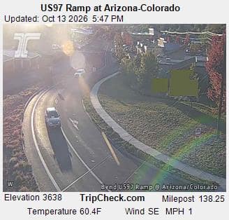 US97 Ramp at Arizona-Colorado