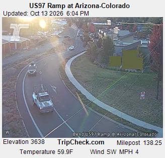US97 Ramp at Arizona-Colorado