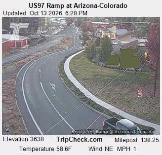 US97 Ramp at Arizona-Colorado