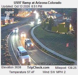 US97 Ramp at Arizona-Colorado