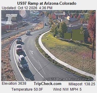 US97 Ramp at Arizona-Colorado