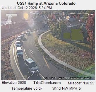 US97 Ramp at Arizona-Colorado